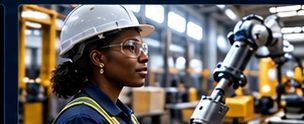Advanced industrial manufacturing robotics